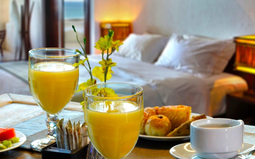 Breakfast room service - hotel pest control is crucial for health, safety and reputation